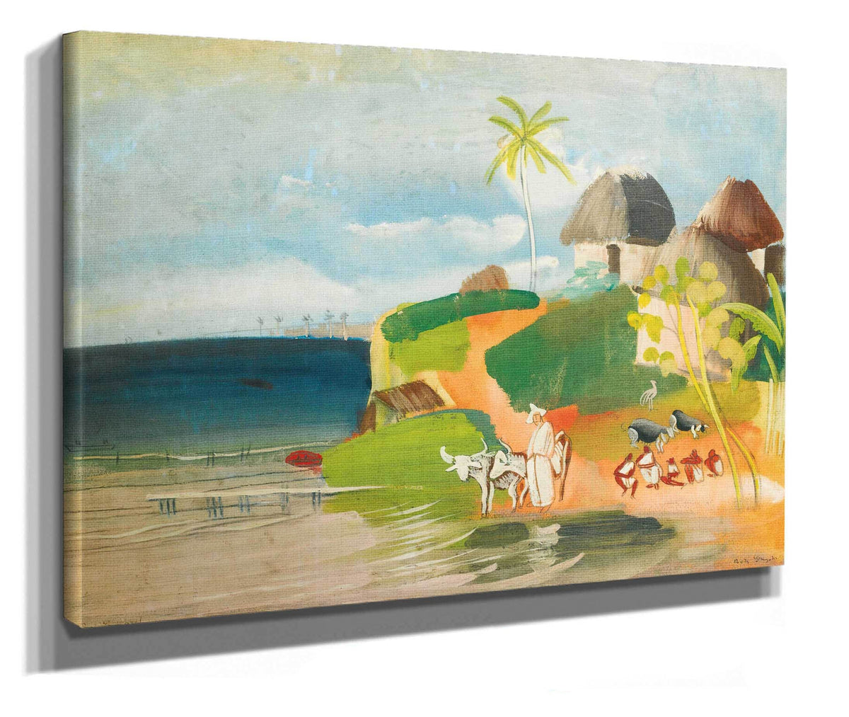 South American Landscape by Boris Grigoriev