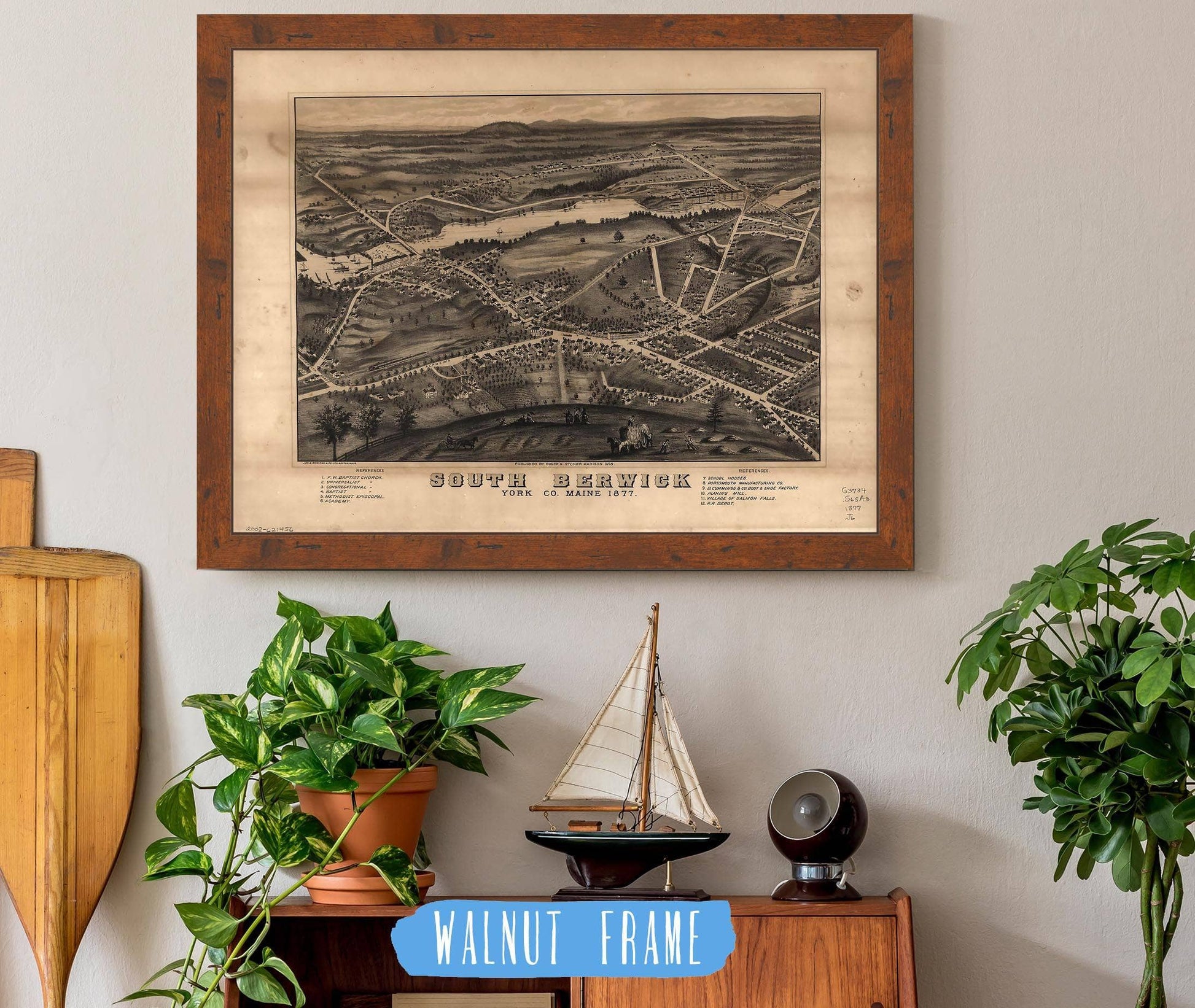 South Berwick York Co Maine 1877 State of Maine