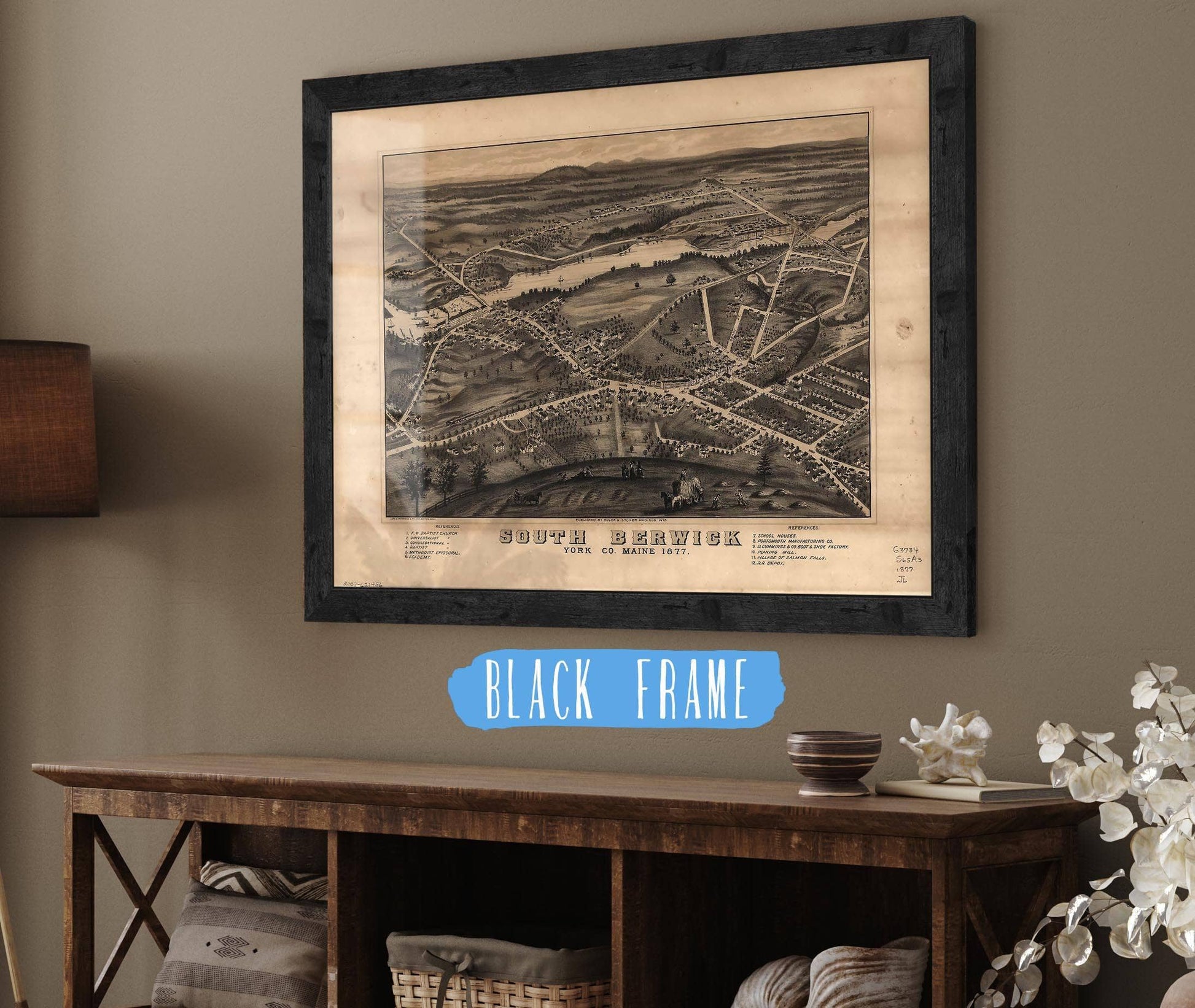 South Berwick York Co Maine 1877 State of Maine