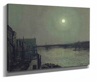 Southwark Bridge From Blackfriars by John Atkinson Grimshaw