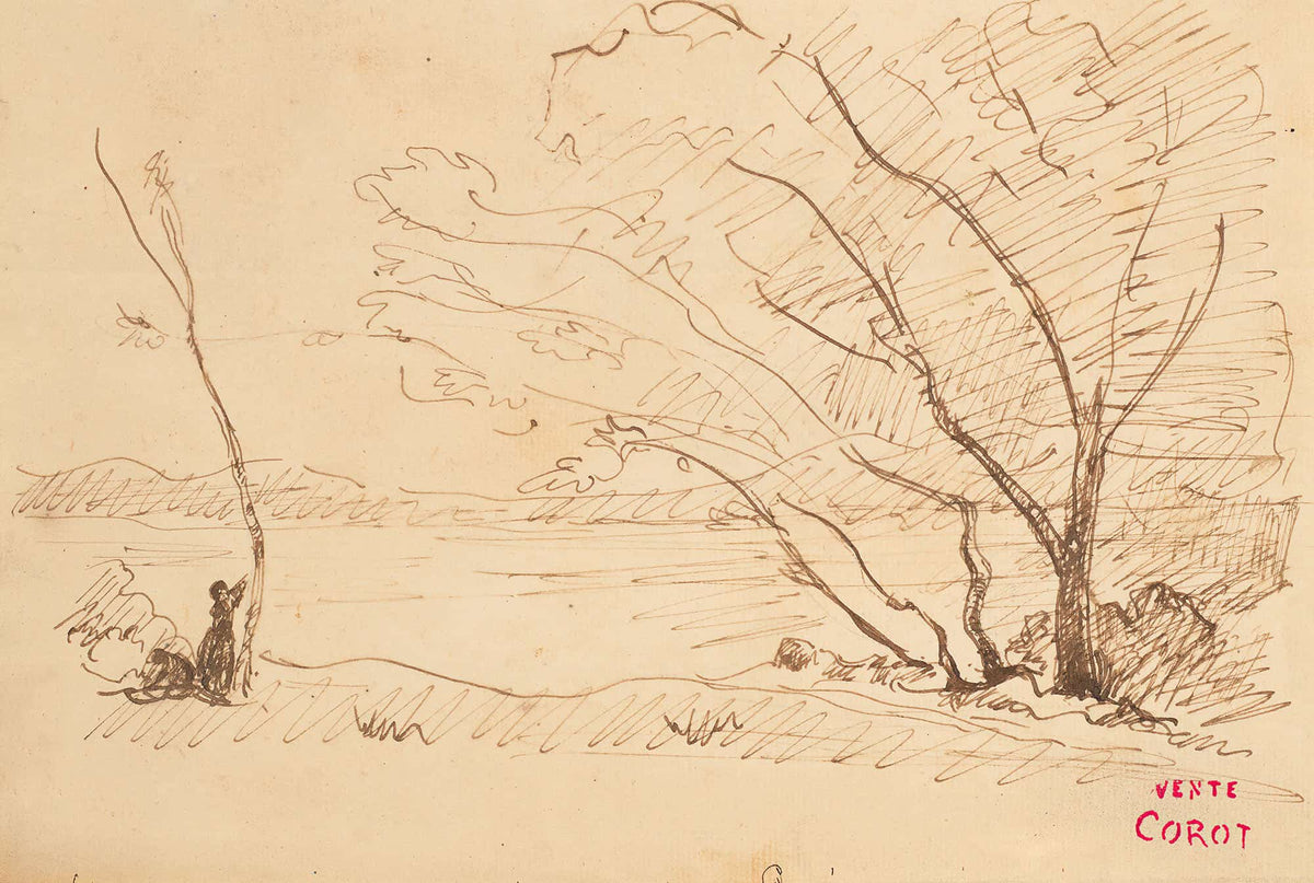 Souvenir De Mortefontaine by Jean Baptiste Camille Corot