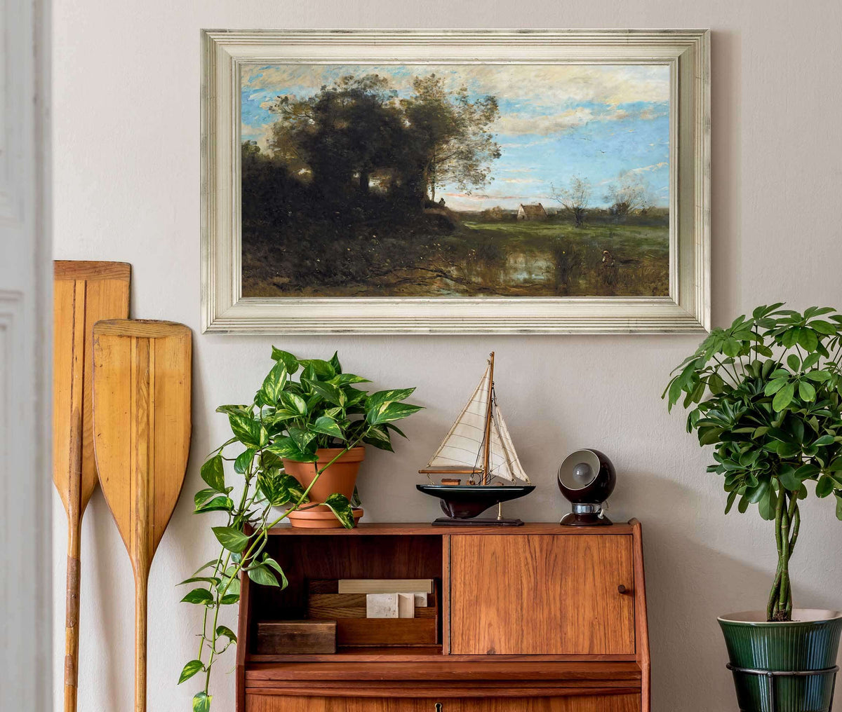 Souvenir Des Dunes De Dunkerque by Jean Baptiste Camille Corot