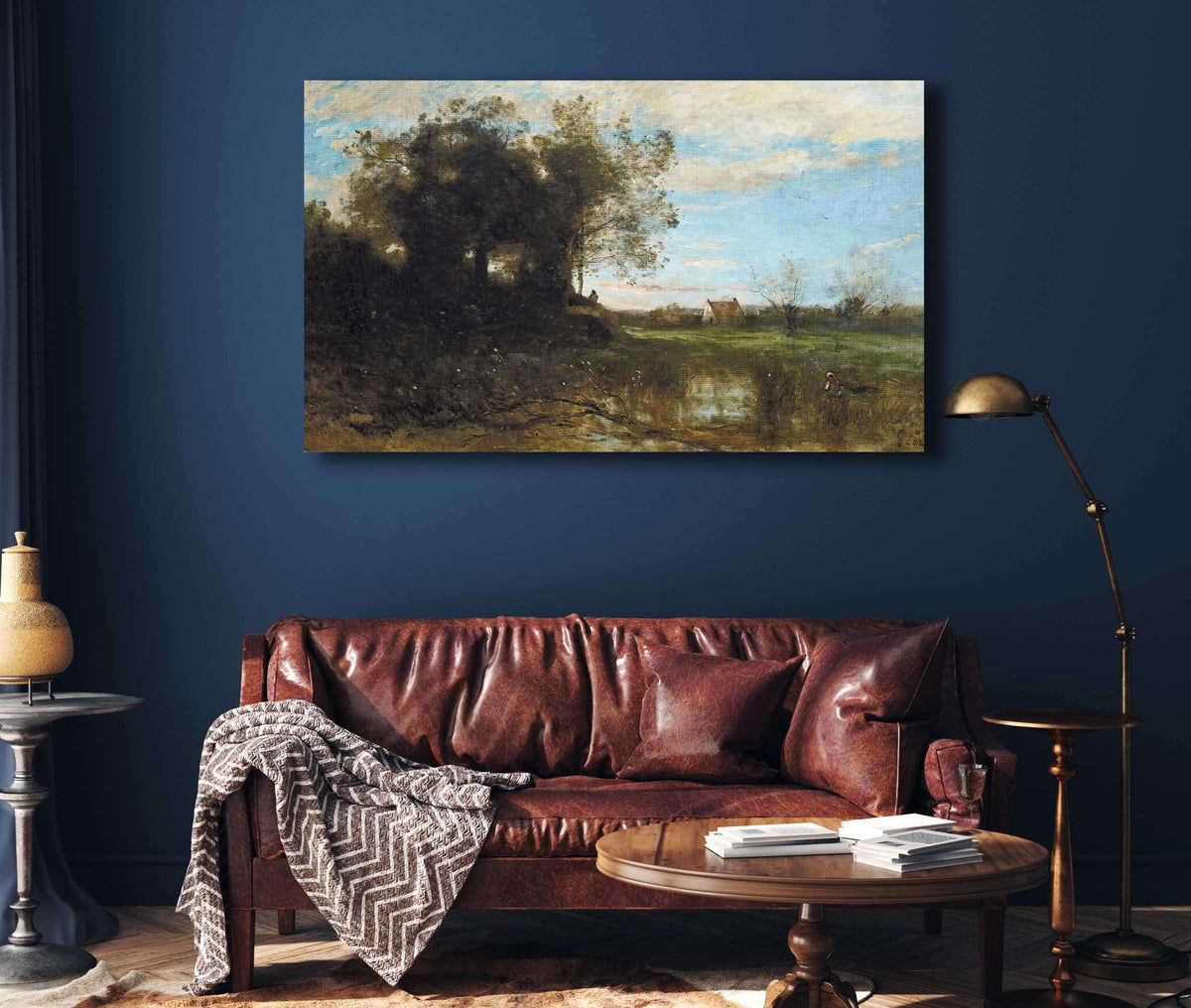 Souvenir Des Dunes De Dunkerque by Jean Baptiste Camille Corot