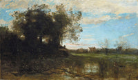 Souvenir Des Dunes De Dunkerque by Jean Baptiste Camille Corot