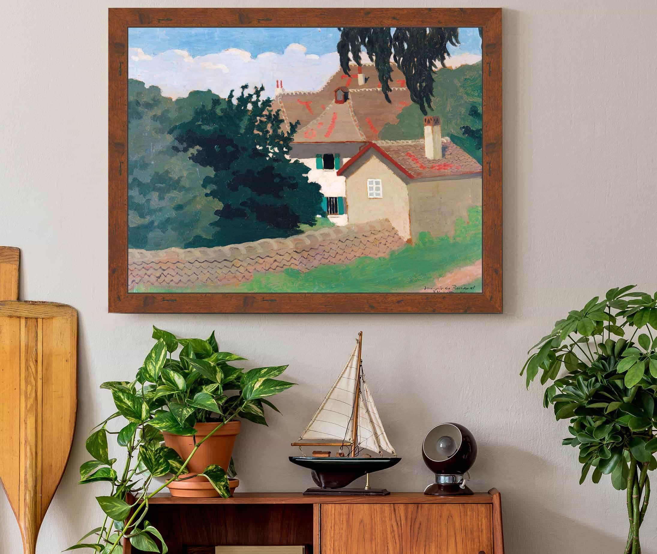 Souvenir From Romanel by Felix Vallotton