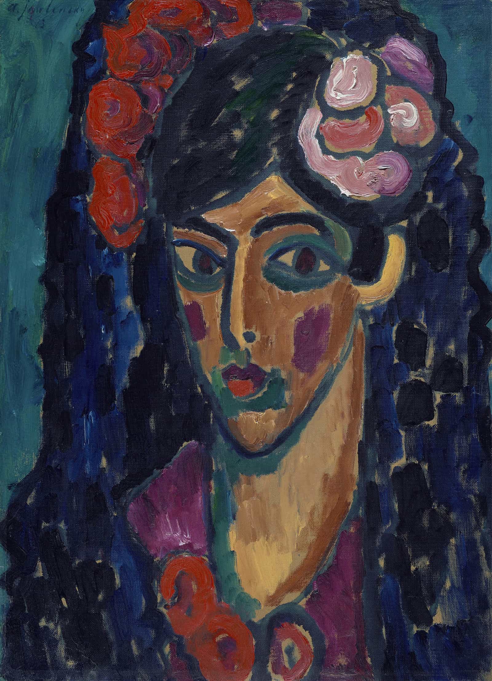 Spaniard by Alexej Von Jawlensky