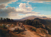 Spanische Landschaft by Anton Romako