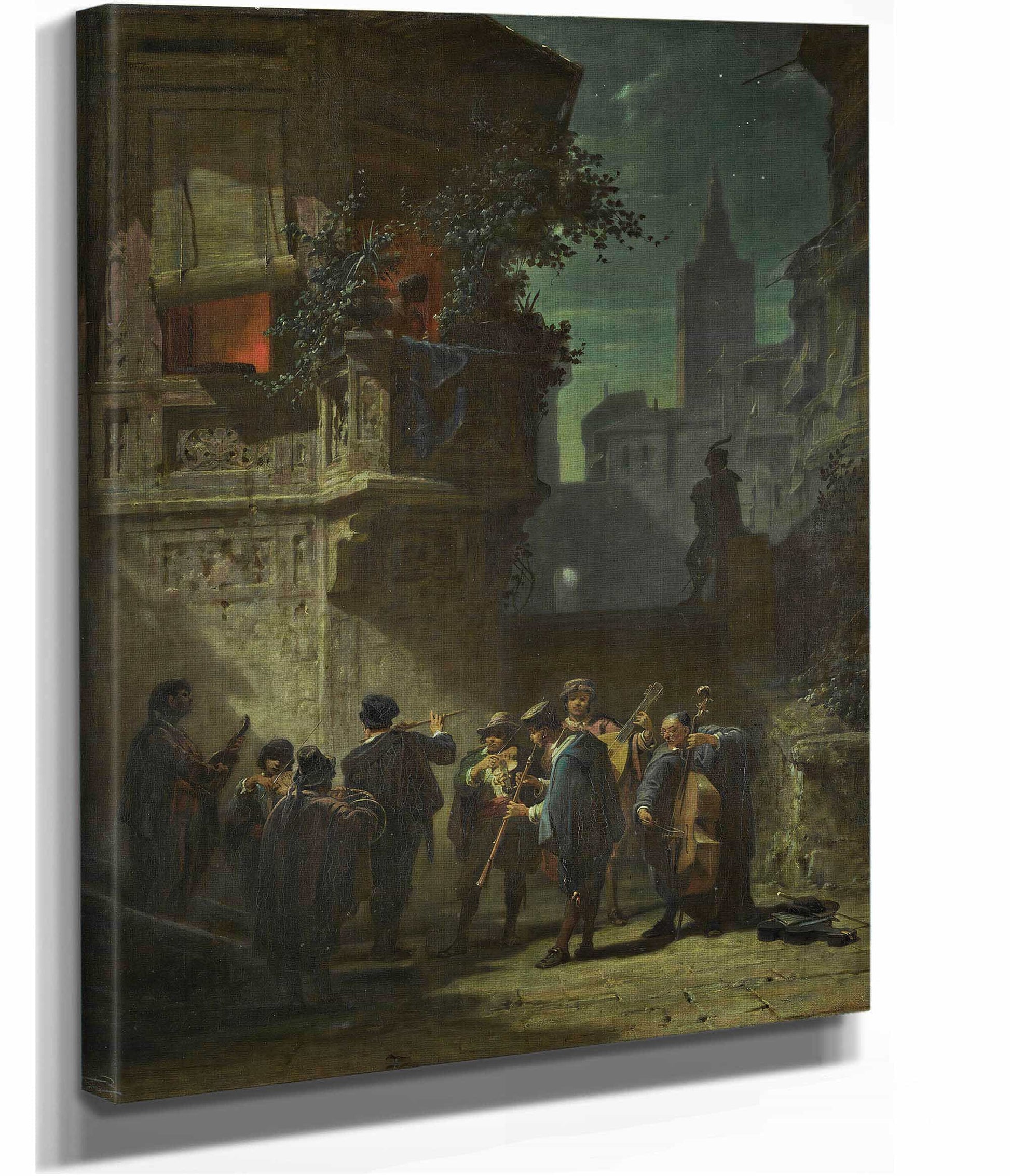 Spanisches Standchen Um by Carl Spitzweg