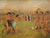 Spartan Girls And Boys Exercising By Edgar Degas