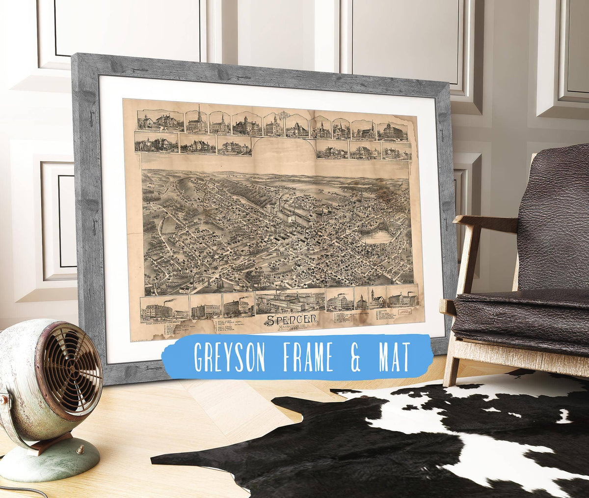 Spencer Massachusetts 1892 State of Massachusetts