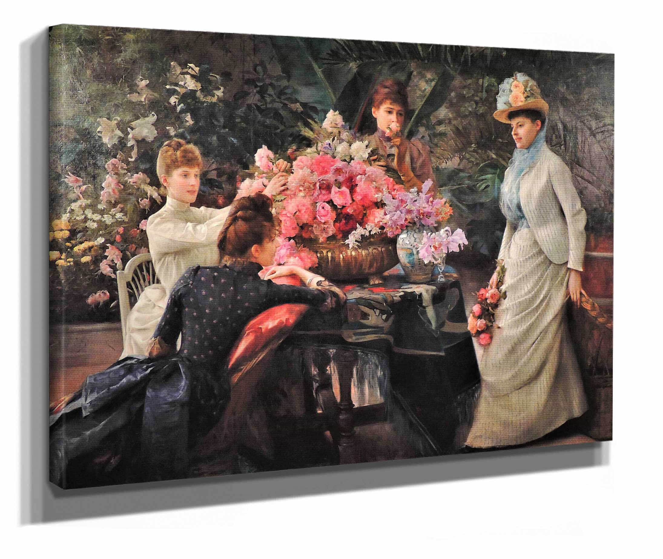 Spring Flowers by Julius Leblanc Stewart