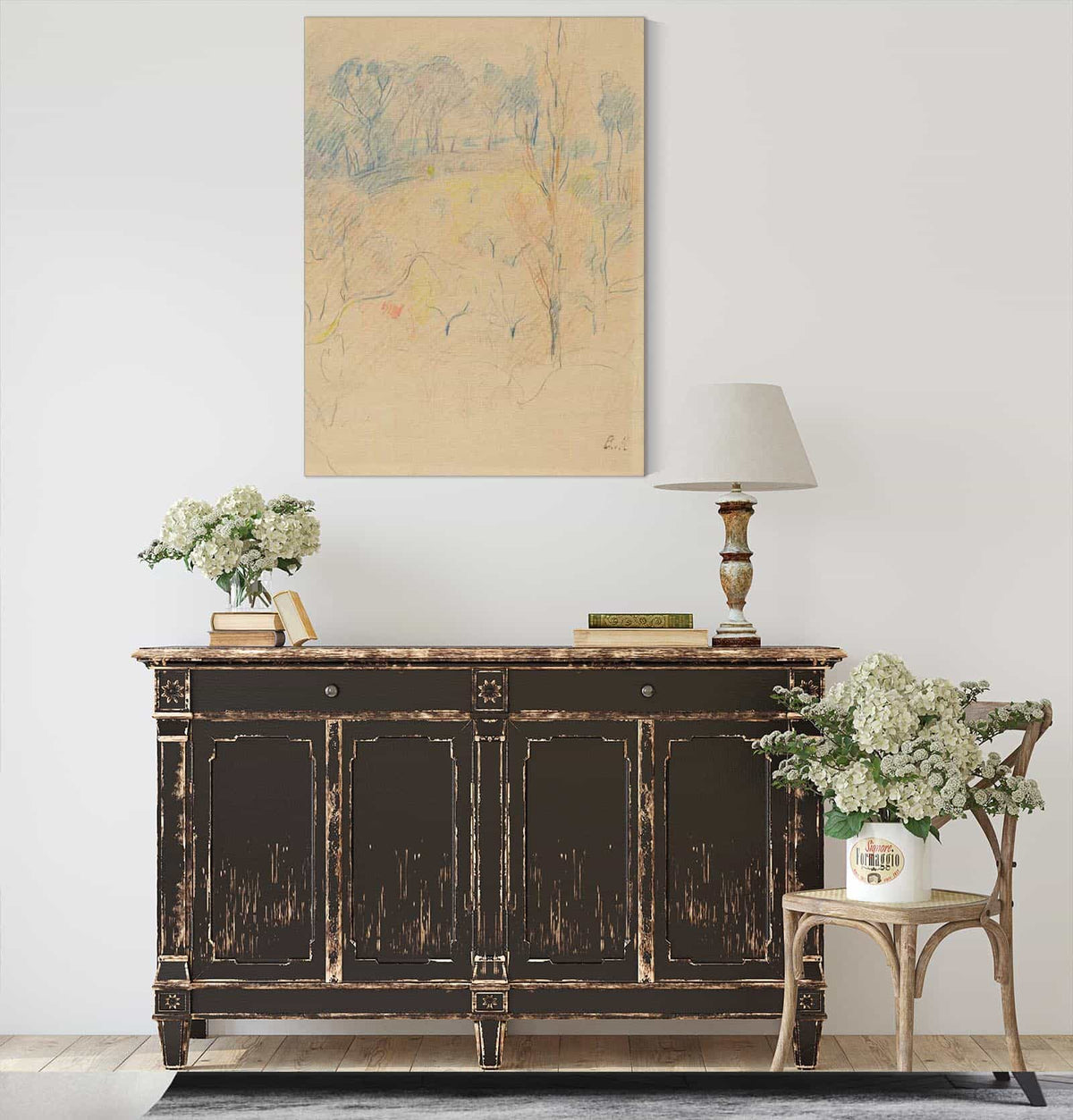 Spring Landscape by Berthe Morisot