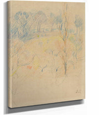 Spring Landscape by Berthe Morisot