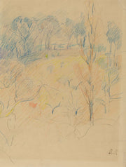 Spring Landscape by Berthe Morisot
