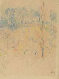 Spring Landscape by Berthe Morisot