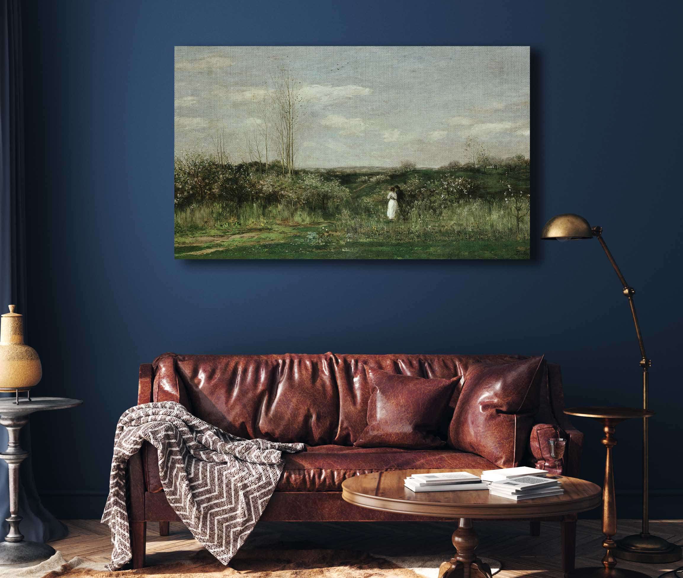 Spring Landscape by Charles Francois Daubigny