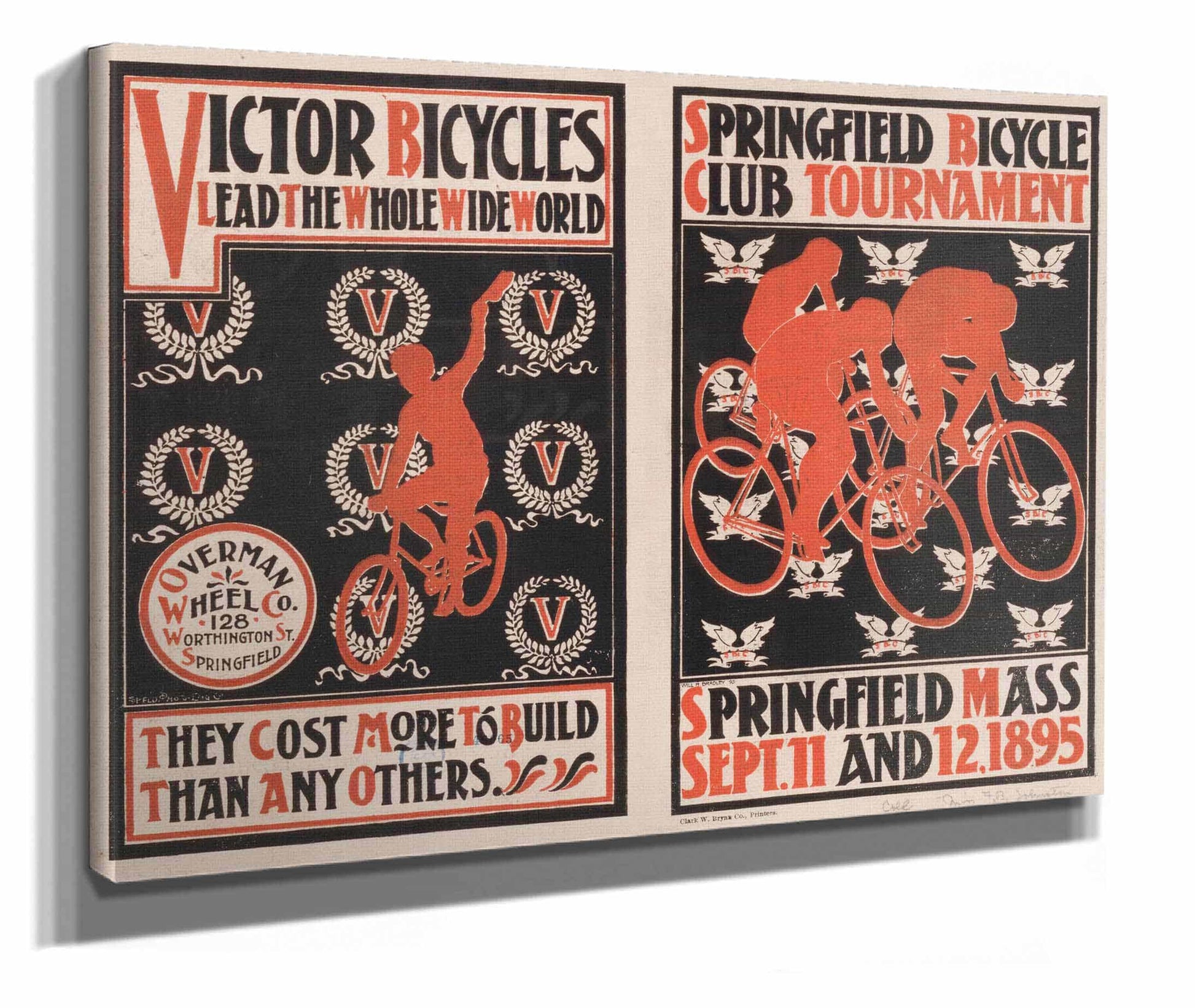 Springfield Bicycle Club Tournament by Will Bradley