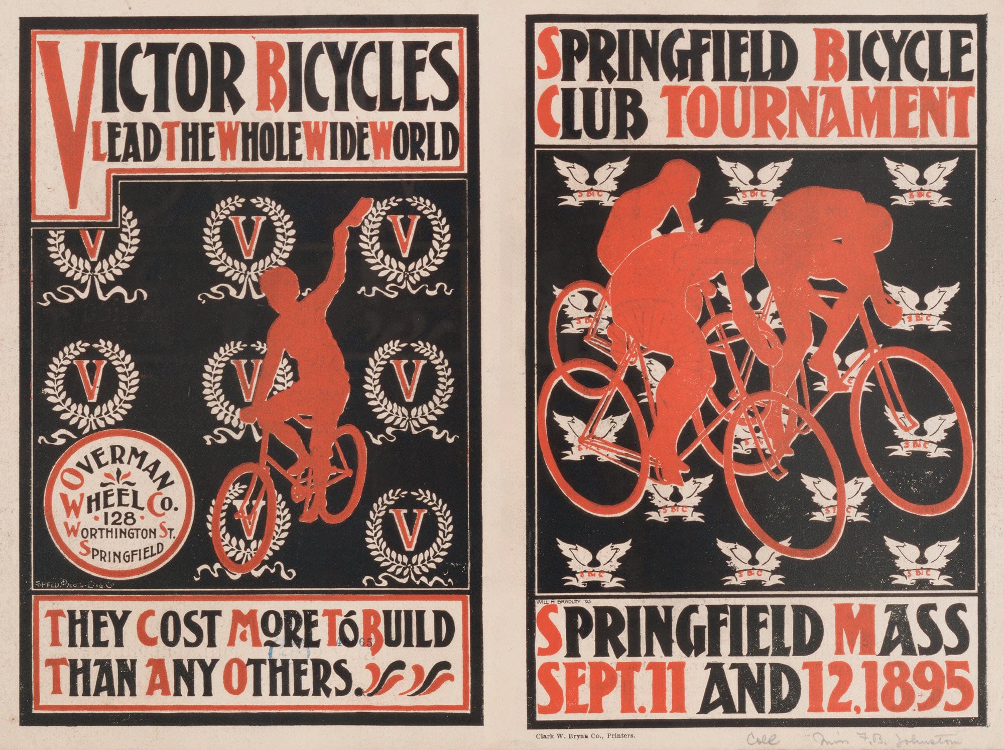 Springfield Bicycle Club Tournament by Will Bradley