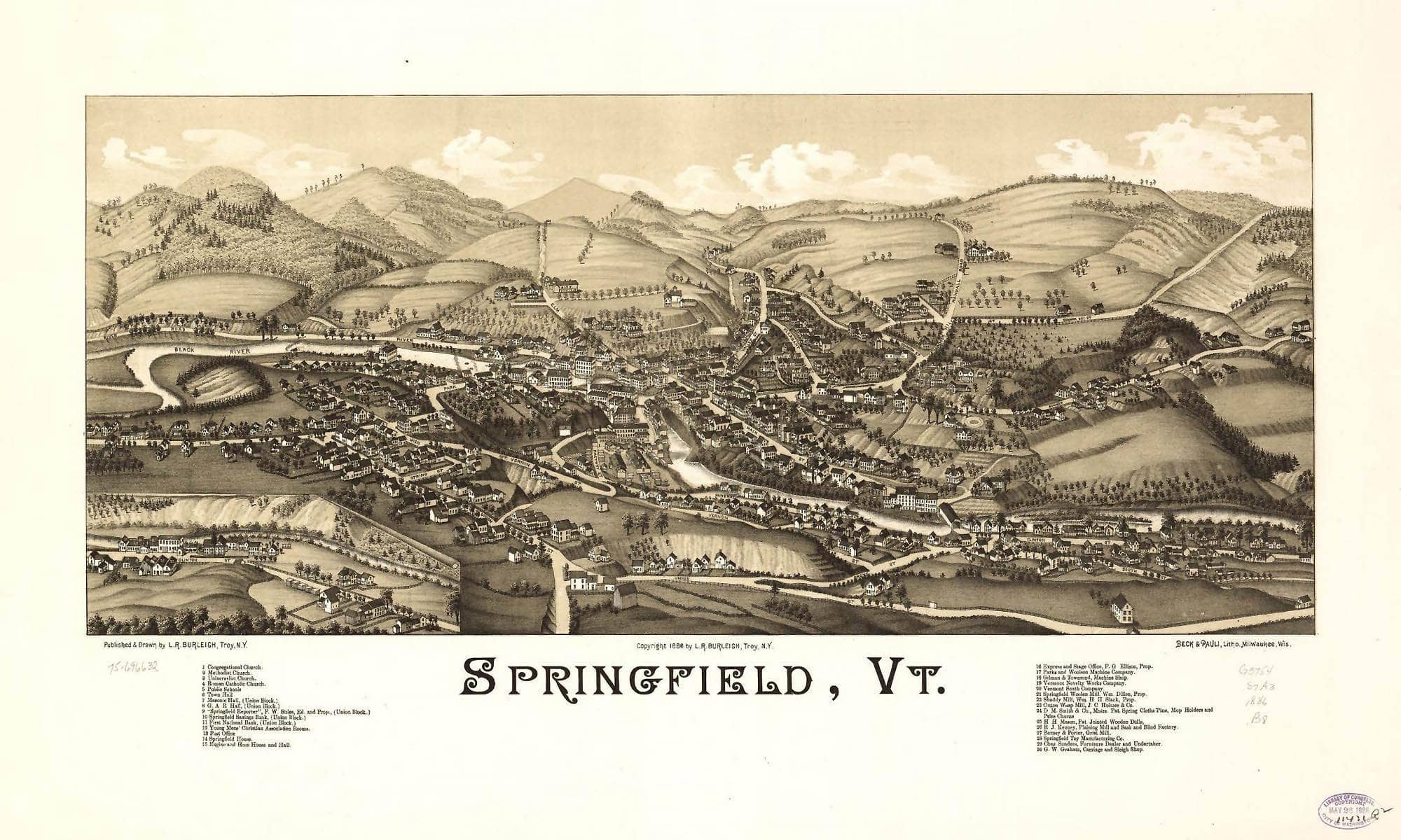Springfield Vtspringfield Vt  State Of Vermont