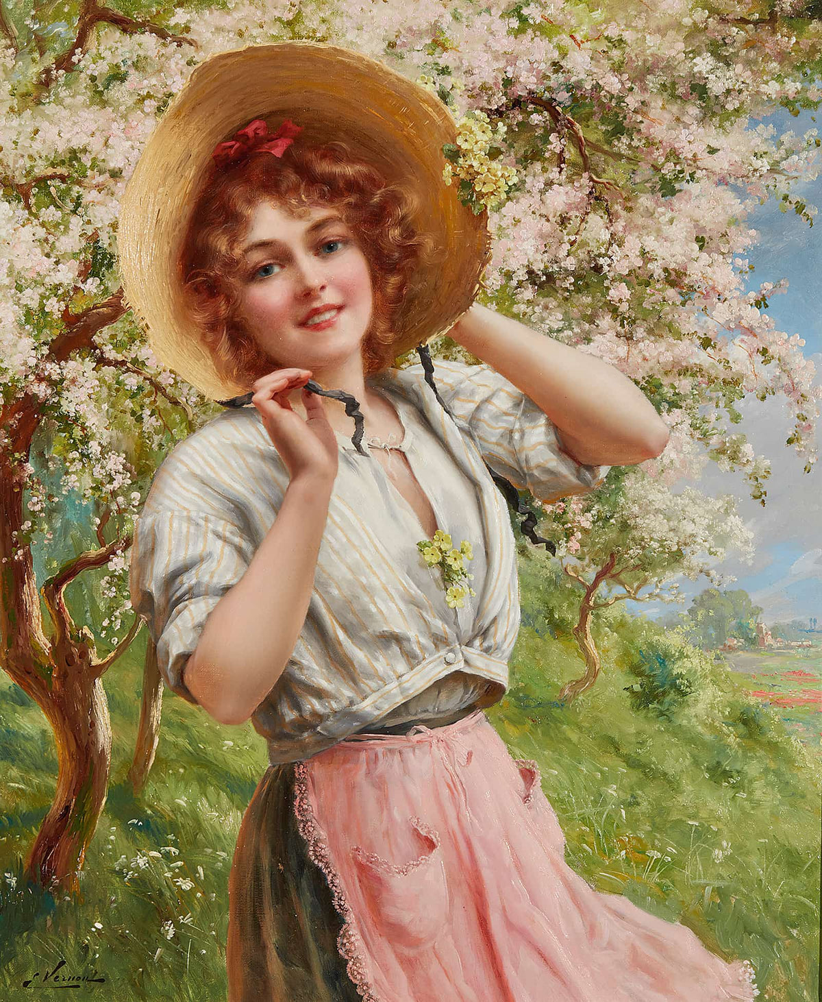 Springtime by Emile Vernon