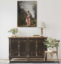 Springtime Of Life by Jean Baptiste Camille Corot