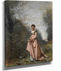 Springtime Of Life by Jean Baptiste Camille Corot