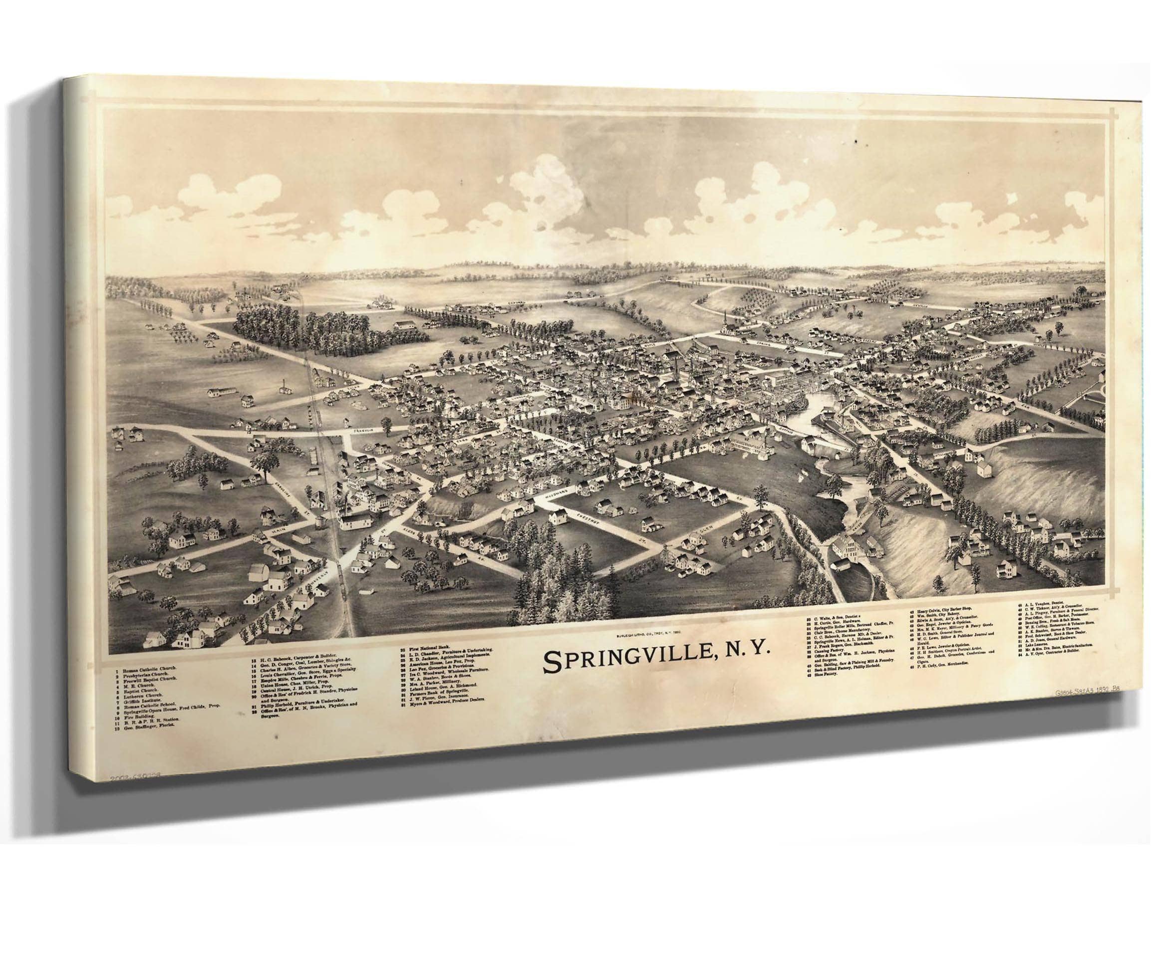 Springville Ny  State Of New York