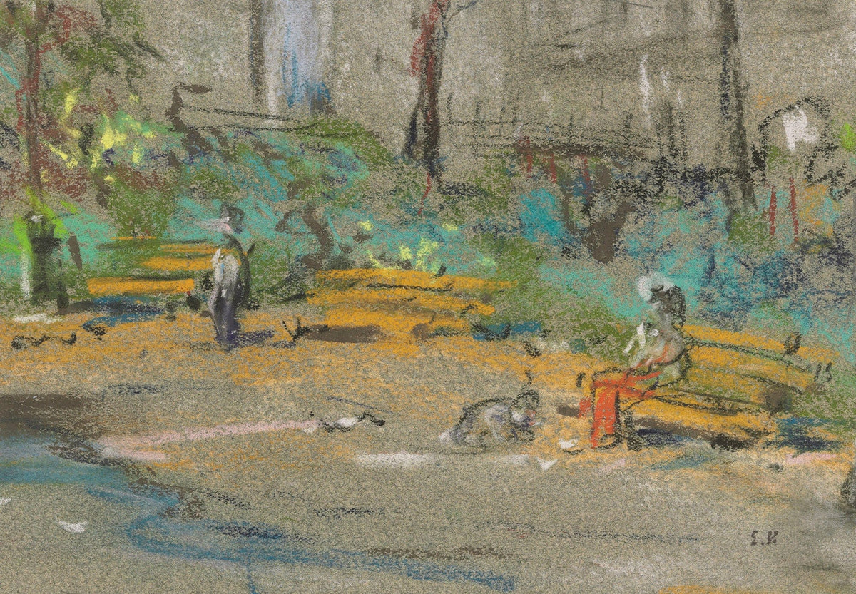 Square Berlioz by Edouard Vuillard