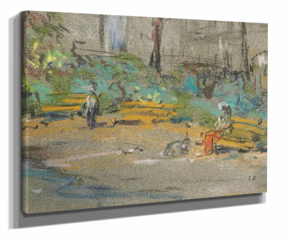 Square Berlioz by Edouard Vuillard