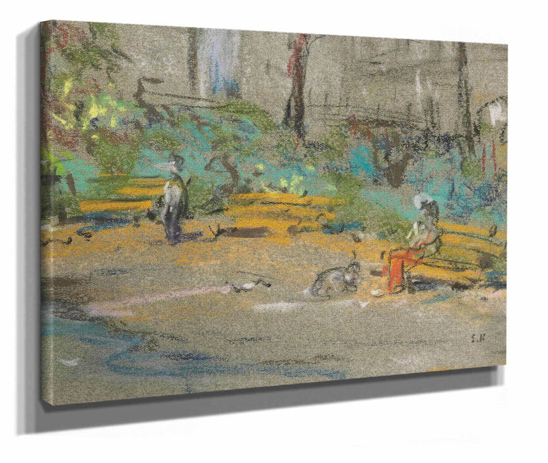 Square Berlioz by Edouard Vuillard