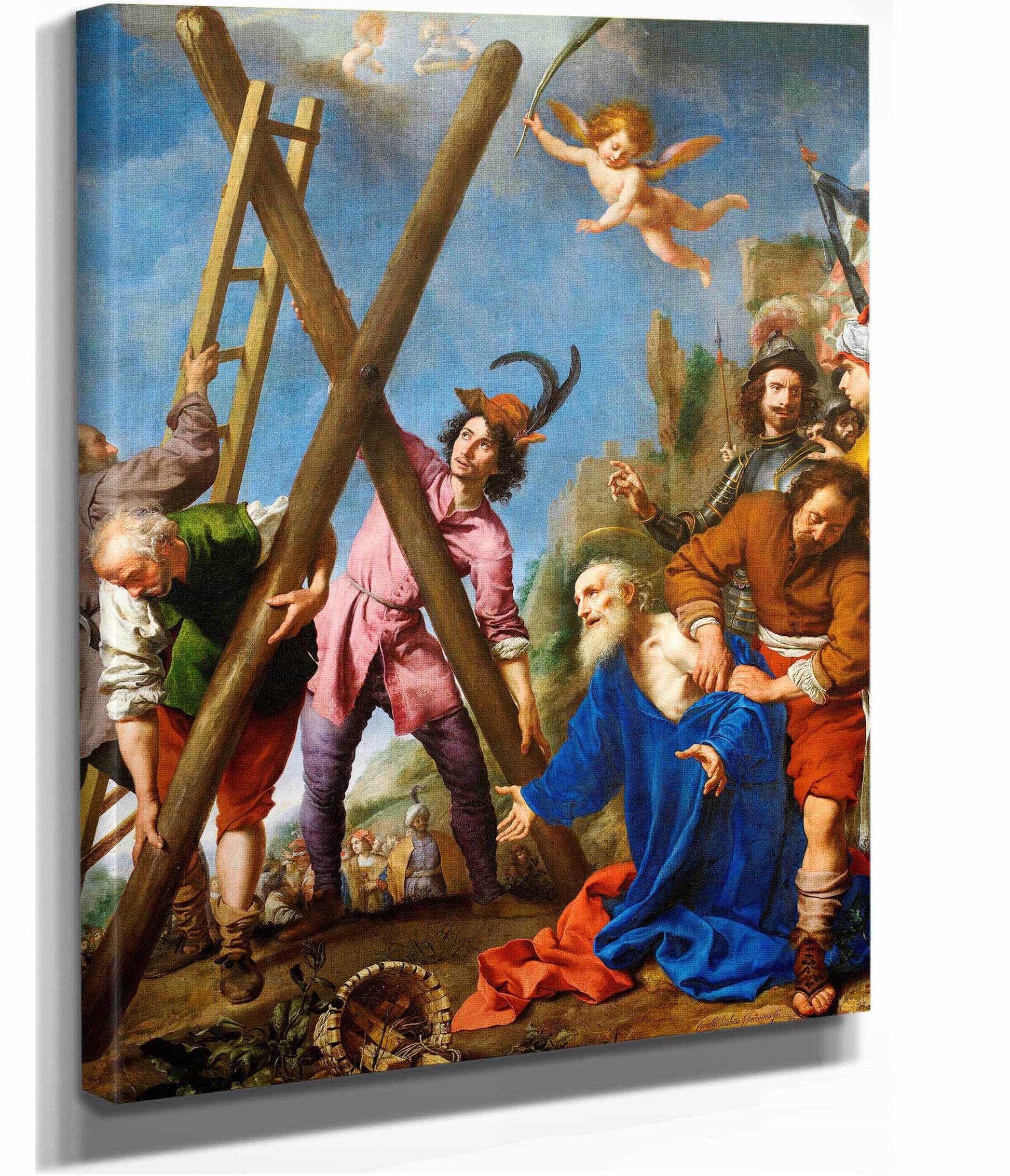 St Andrew Praying Before His Martyrdom by Carlo Dolci