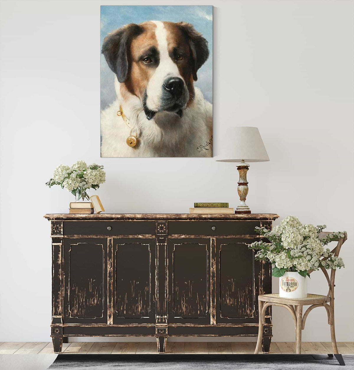 St Bernard by Carl Reichert