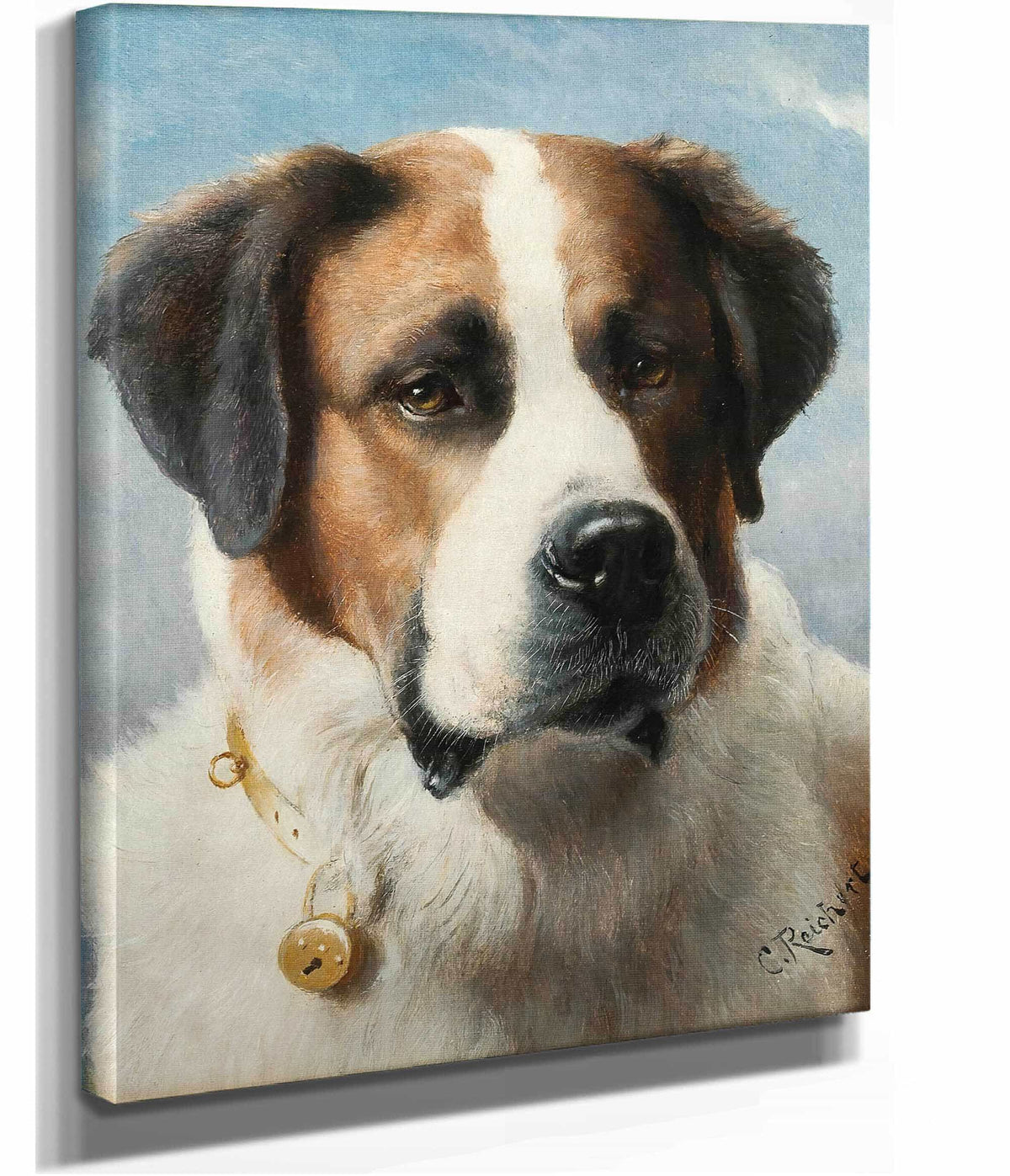 St Bernard by Carl Reichert