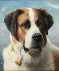 St Bernard by Carl Reichert