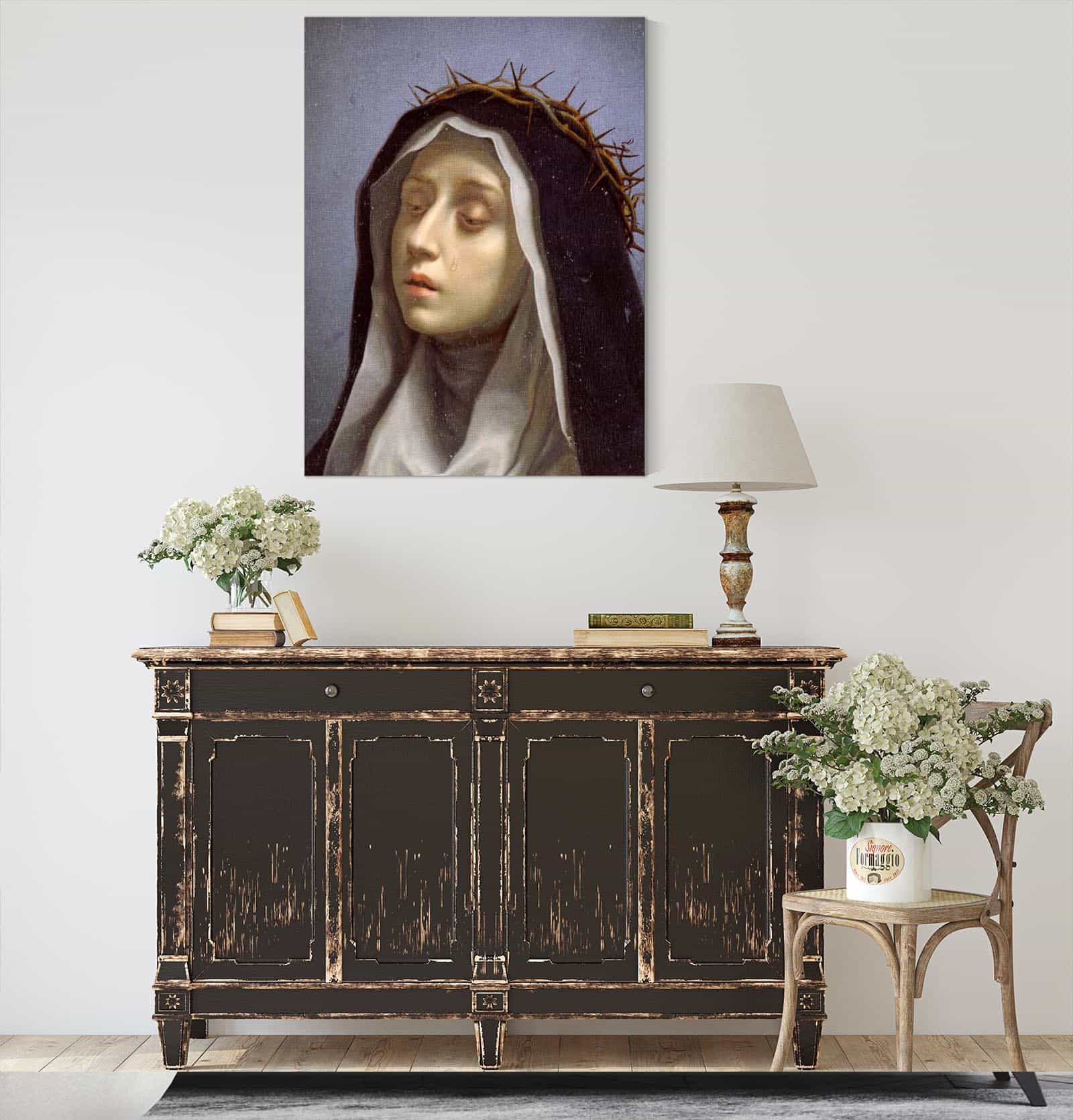 St Catherine Of Siena by Carlo Dolci