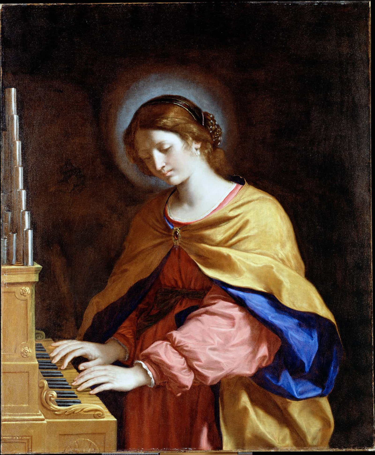 St Cecilia by Guercino
