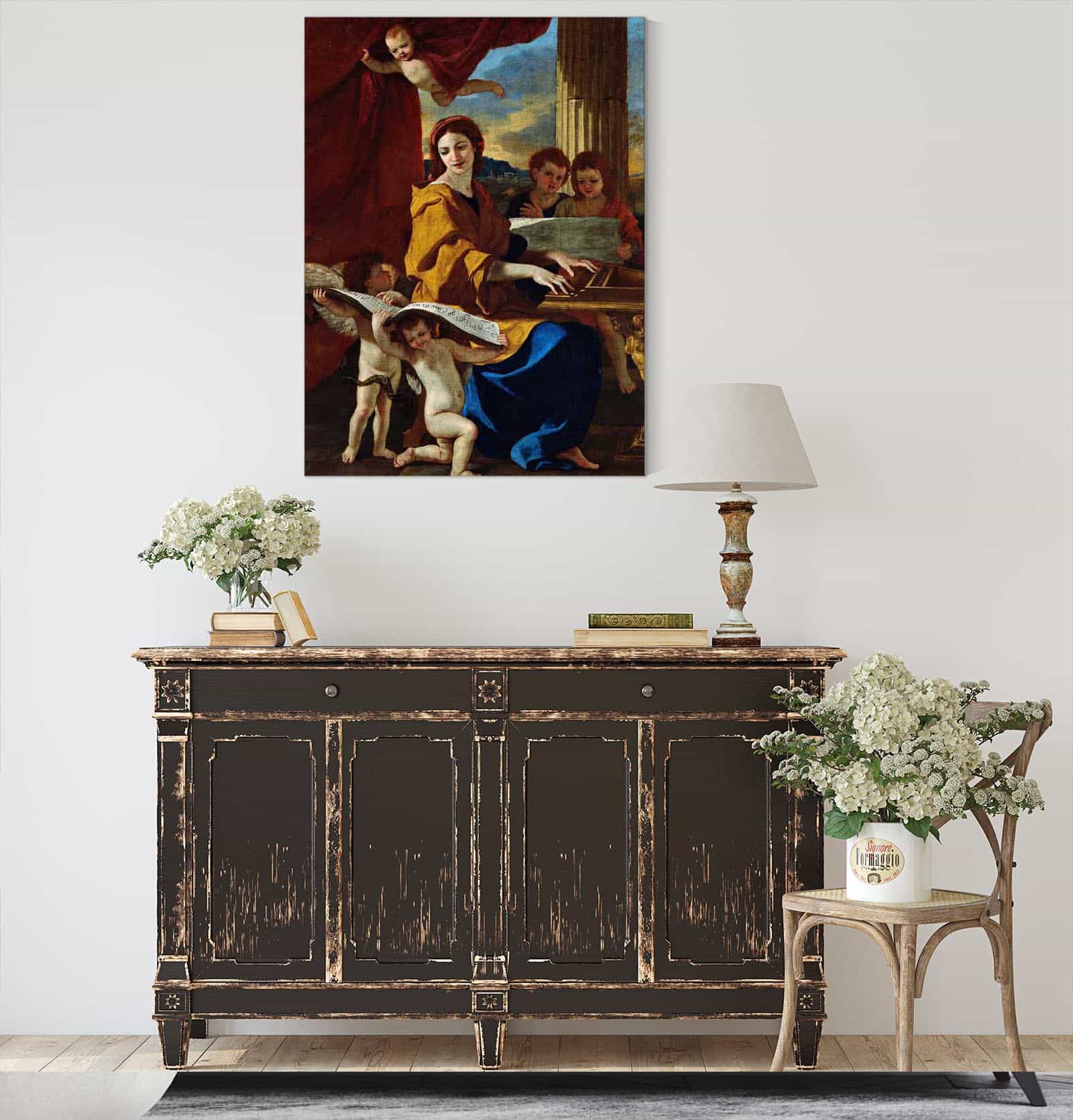 St Cecilia by Nicolas Poussin