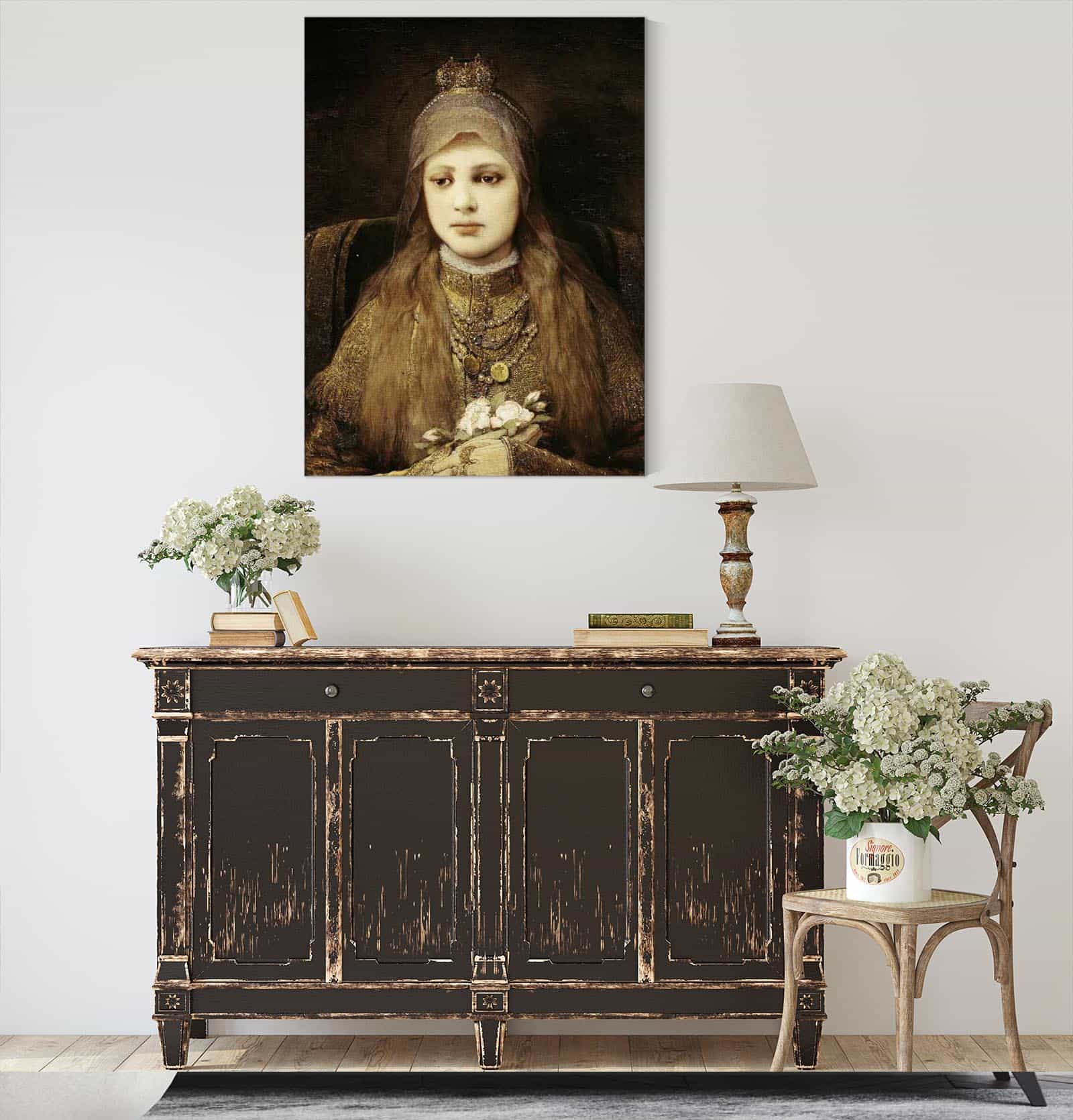 St Elisabeth As A Child by Gabriel Von Max