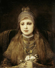 St Elisabeth As A Child by Gabriel Von Max