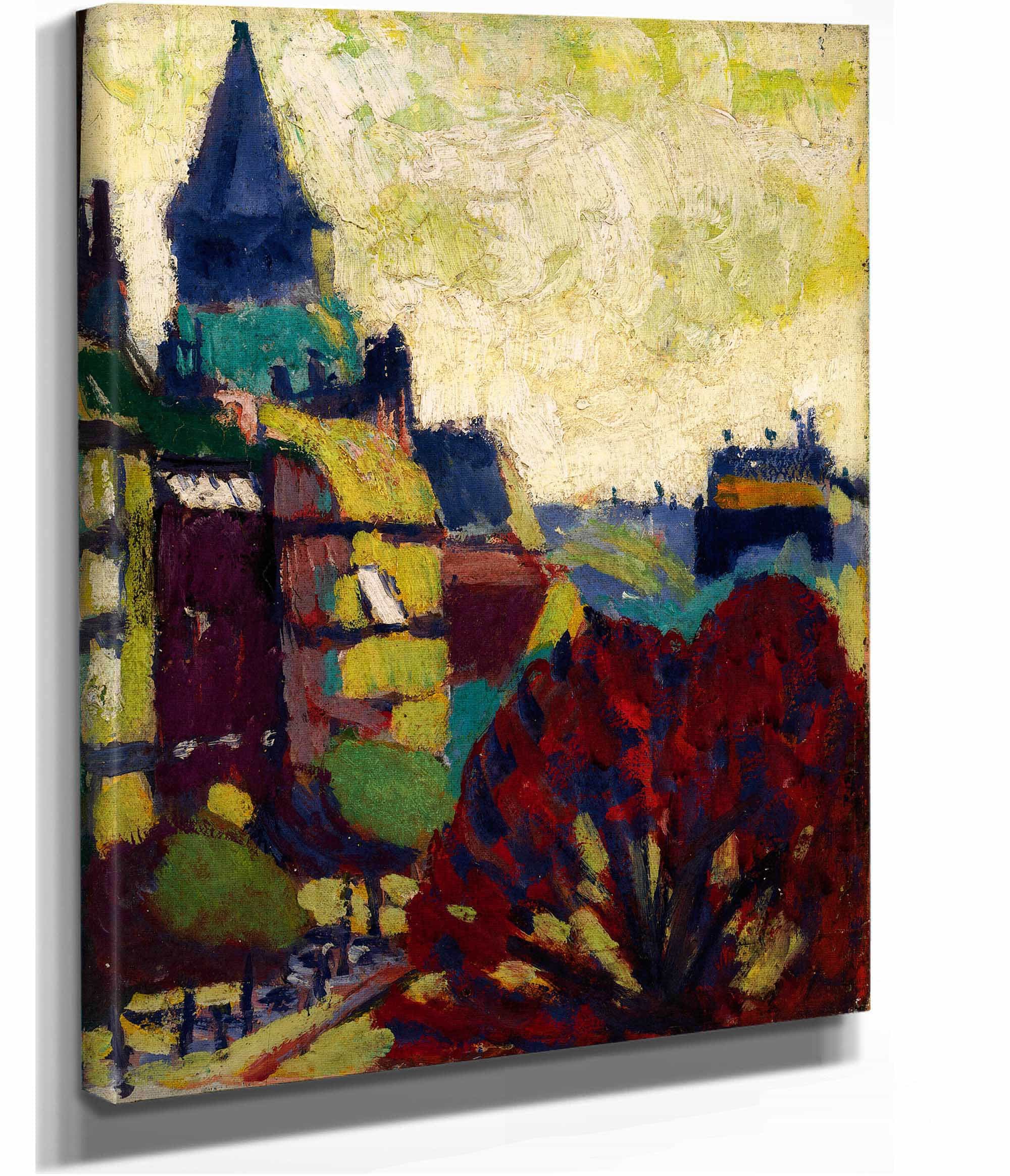 St Germain Des Pres by Henry Lyman Sayen