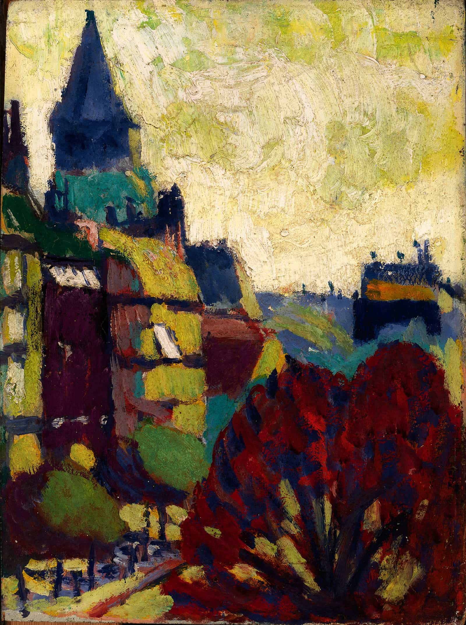 St Germain Des Pres by Henry Lyman Sayen