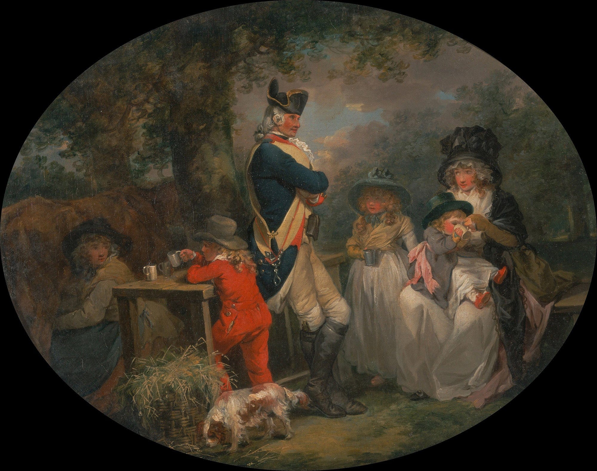 St Jamess Park by George Morland