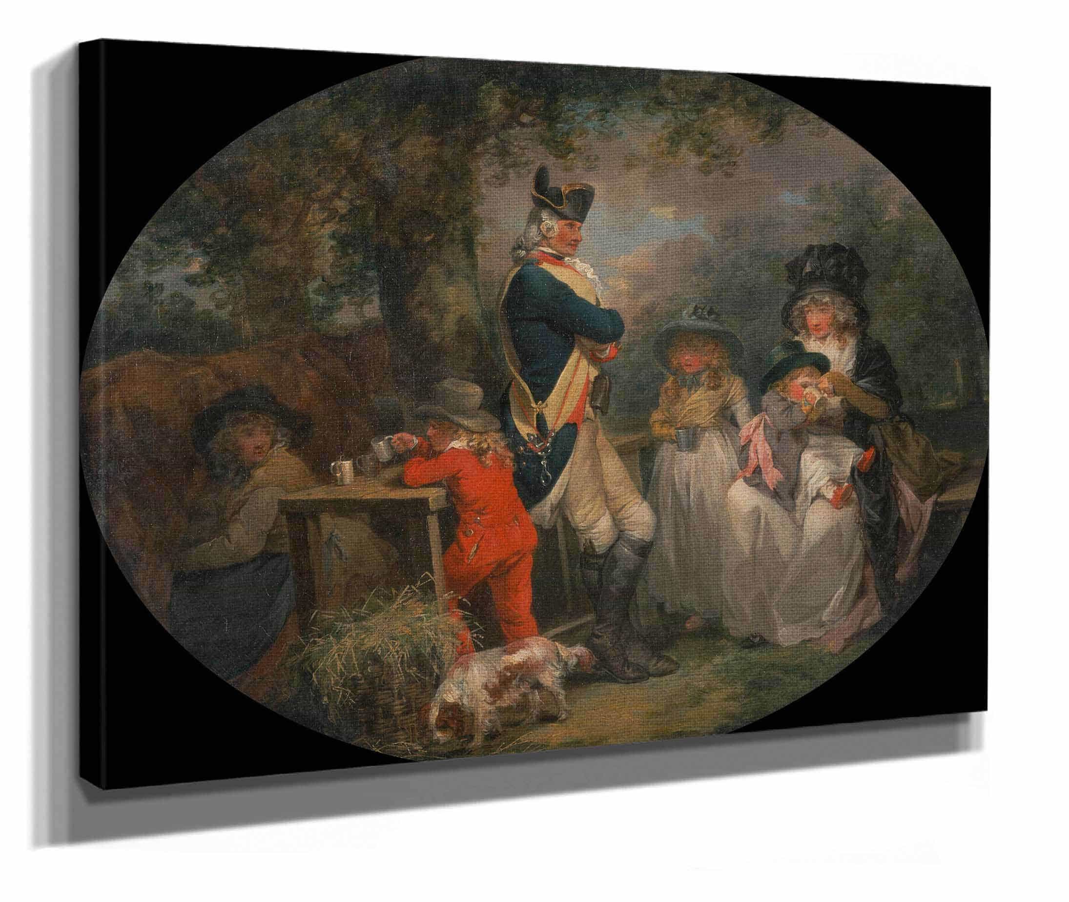 St Jamess Park by George Morland