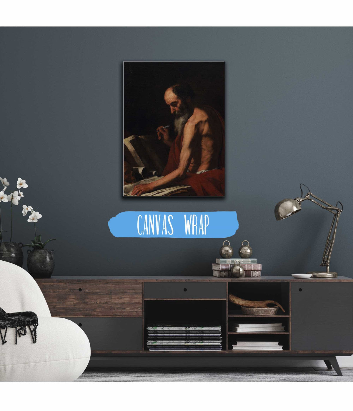 St Jerome by Jusepe De Ribera