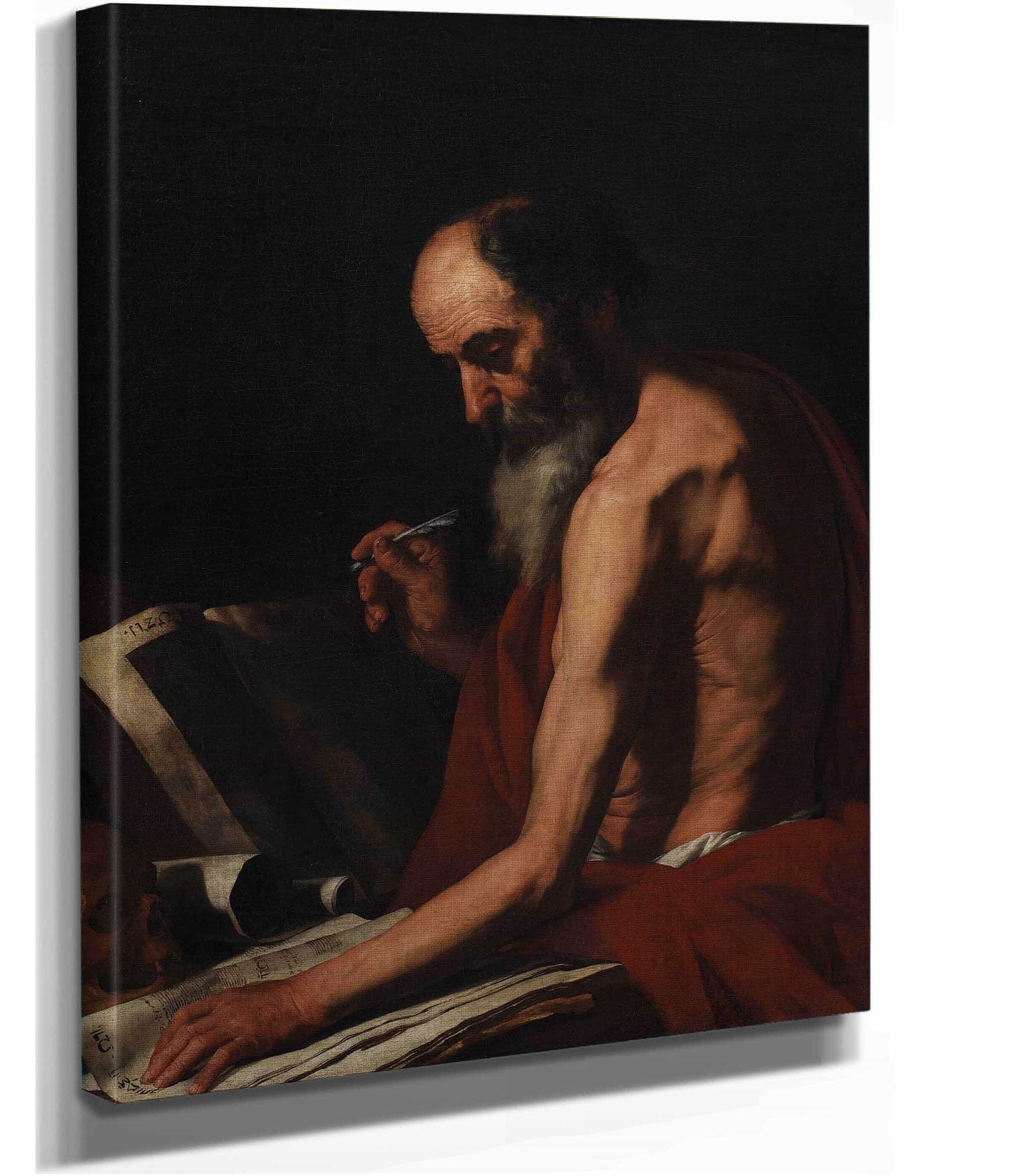 St Jerome by Jusepe De Ribera