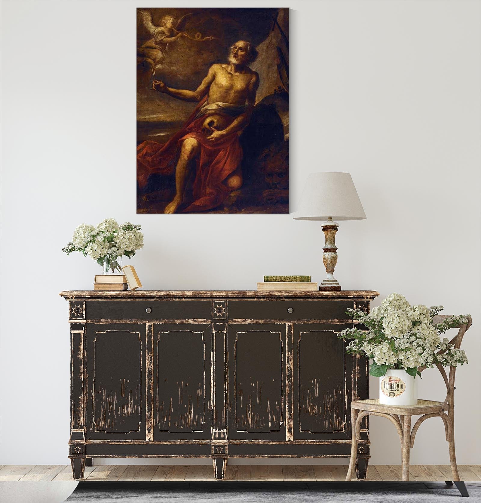 St Jerome by William Merritt Chase