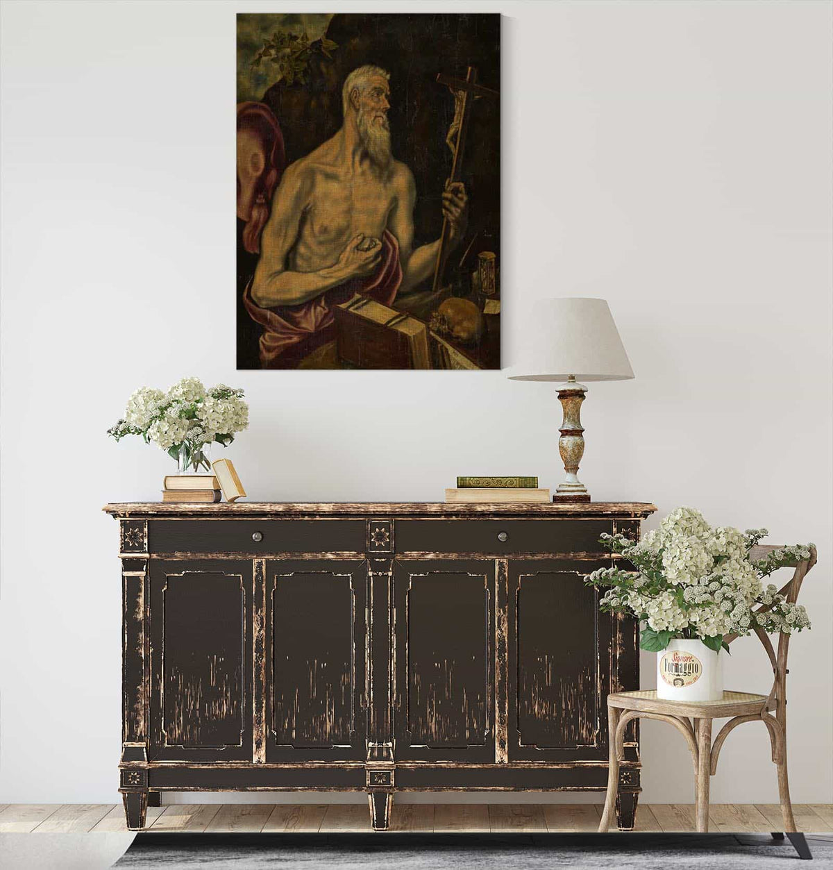 St Jerome In Penitence by El Greco