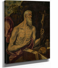 St Jerome In Penitence by El Greco