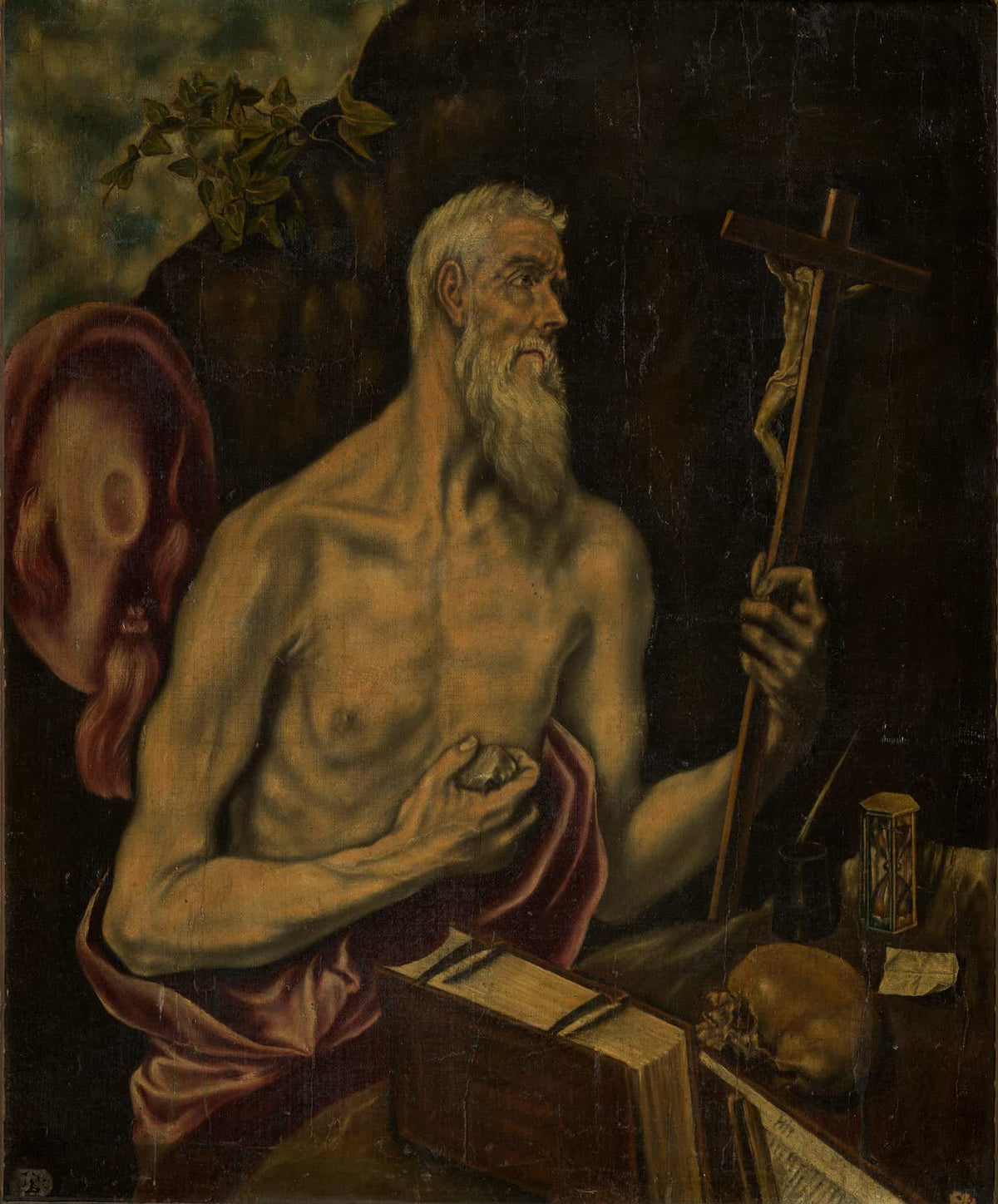 St Jerome In Penitence by El Greco