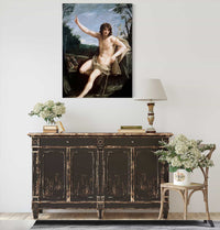 St John The Baptist In The Wilderness by Guido Reni